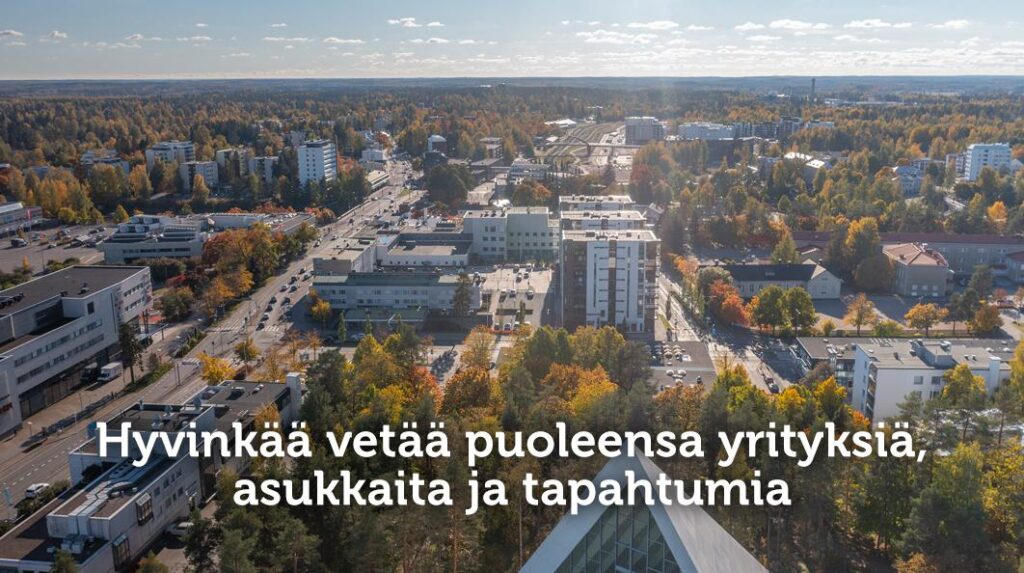 Hyvinkää vetää yrityksiä puoleensa