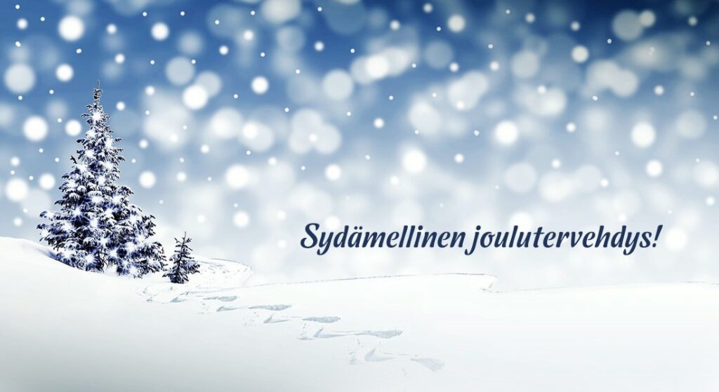 Hyvää joulua ja onnea vuodelle 2023