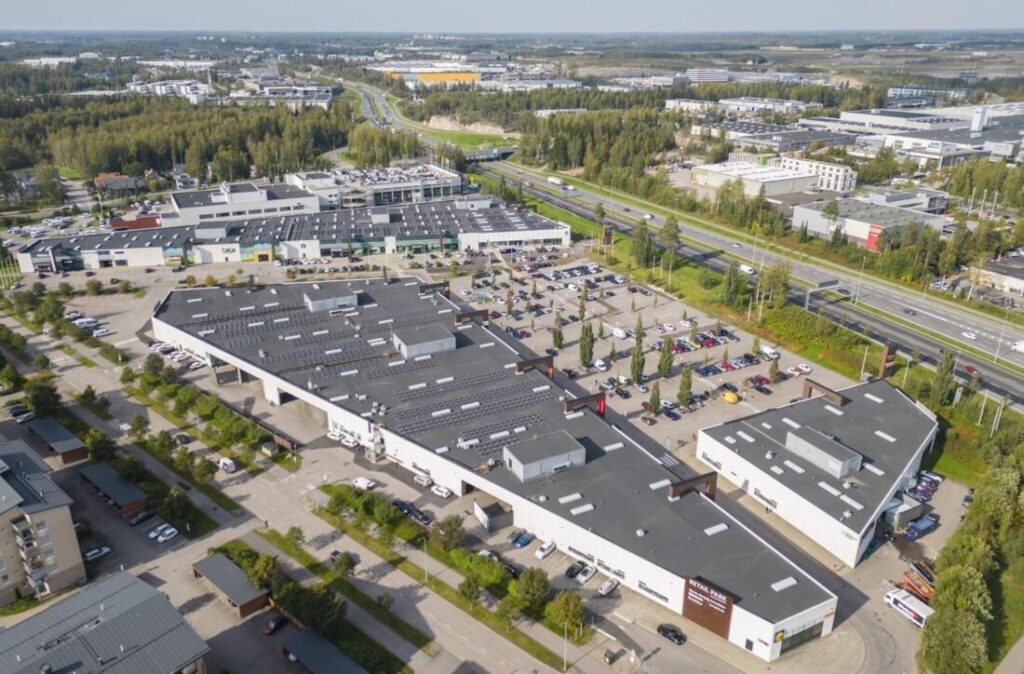 BREEAM In-Use -sertifikaatti Vantaanportti Retail Parkille